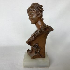 bronzen buste