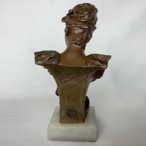bronzen buste