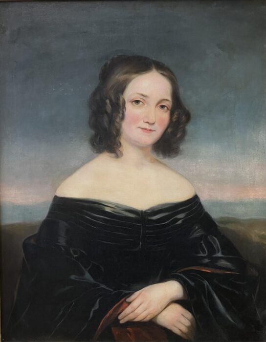 Dames portret Victoriaans