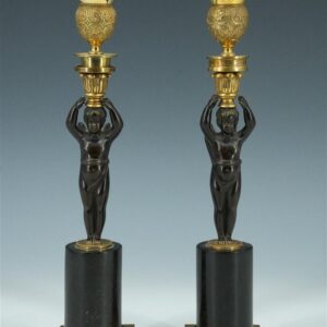 Empire Bronzen kandelaren