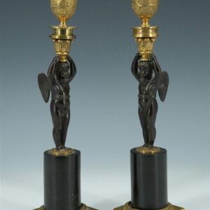 Empire Bronzen kandelaren