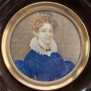 miniatuur portret meisje