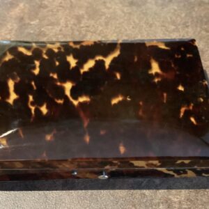 schildpaddoos met gouden naaigarnituur