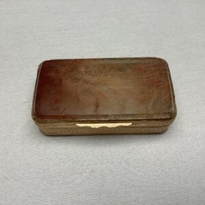 doorzichtig agaat doosje