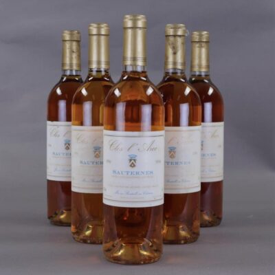 Sauternes 1996 dessert wijn 0,75 cl