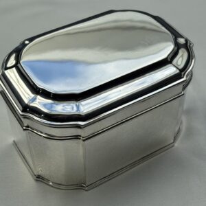 Zilveren koekdoos ‘d Aubert