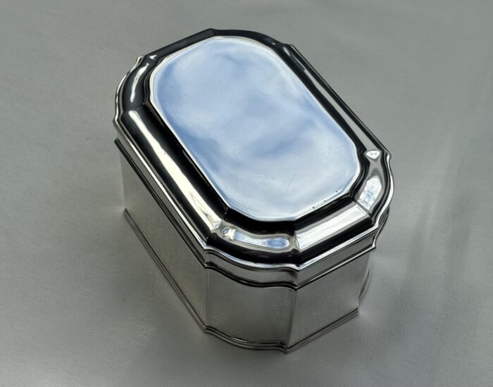 Zilveren koekdoos ‘d Aubert