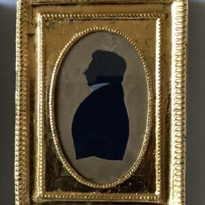 Echtpaar in silhouet