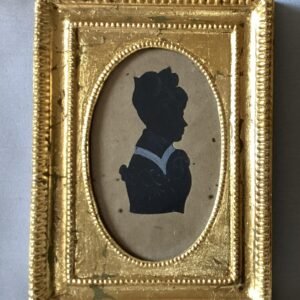 Echtpaar in silhouet