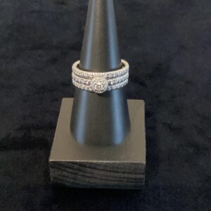 3 banden diamanten ring