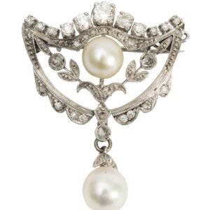 Diamanten broche