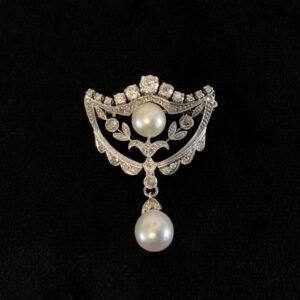 Diamanten broche