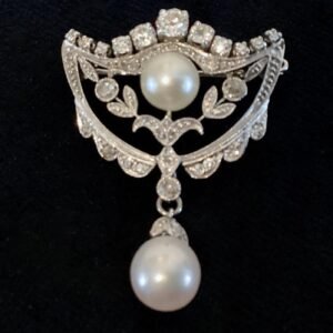 Diamanten broche