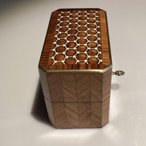 parfumdoosje met marquetry