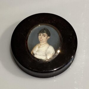 snuifdoos portret vrouw