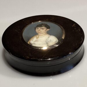 snuifdoos portret vrouw