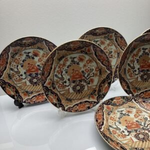 zes boeren Imari borden